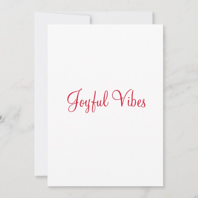 Cartes Pour Fêtes Annuelles Ornement (Devant)