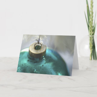 Cartes Pour Fêtes Annuelles Ornement d'Aqua