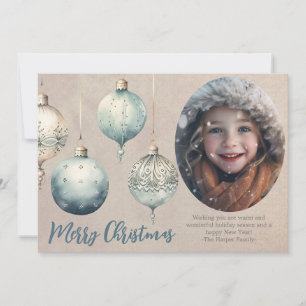 Cartes Pour Fêtes Annuelles Ornement vintage Tonalité Terre Photo