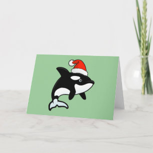 Cartes Pour Fêtes Annuelles Orque Père Noël