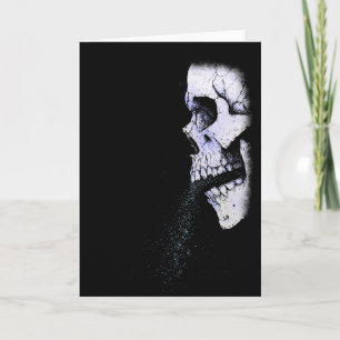 Cartes Pour Fêtes Annuelles Os des murmures