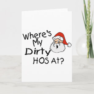 Cartes Pour Fêtes Annuelles Où Je Vais Mes Sale Hos À