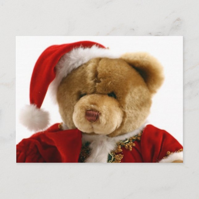 Cartes Pour Fêtes Annuelles ours de noël (Devant)