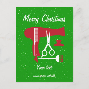Cartes Pour Fêtes Annuelles Outils de coiffure