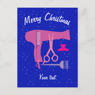 Cartes Pour Fêtes Annuelles Outils de coiffure