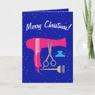 Cartes Pour Fêtes Annuelles Outils de coiffures