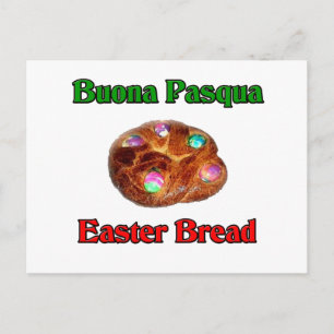 Cartes Pour Fêtes Annuelles Pain de Pâques Buona Pasqua