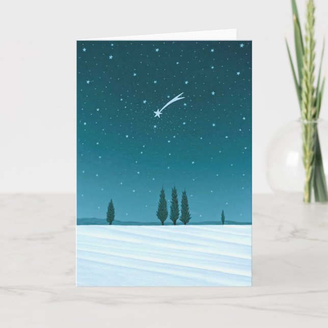 Cartes Pour Fêtes Annuelles "Paix à l'Univers" par Rino Li Causi (Devant)