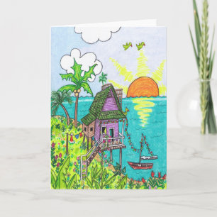 Cartes Pour Fêtes Annuelles Paix sur la Terre