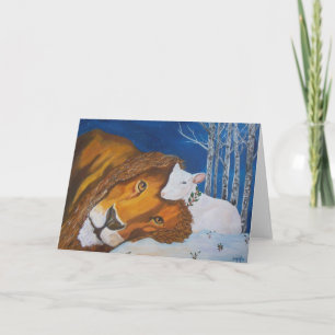 Cartes Pour Fêtes Annuelles Paix sur terre