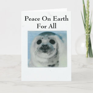 Cartes Pour Fêtes Annuelles Paix sur Terre pour tous
