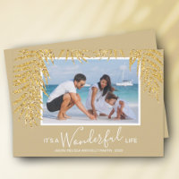 Palm Frances Christmas Photo Holiday Card