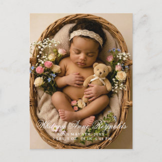 Cartes Pour Fêtes Annuelles Panier de Joie