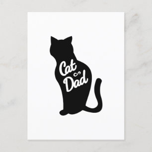 Cartes Pour Fêtes Annuelles Papa de chat