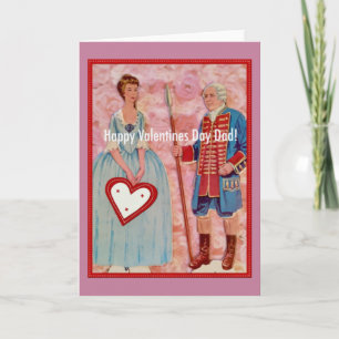 Cartes Pour Fêtes Annuelles Papa heureux de jour de Valentines !