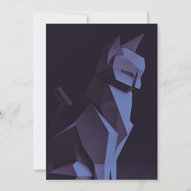 Cartes Pour Fêtes Annuelles Papa maman chat | Graphique Cute Chat (Devant)