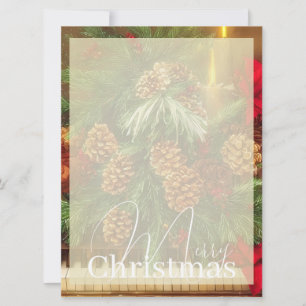 Cartes Pour Fêtes Annuelles Papier de papeterie pour piano de Noël