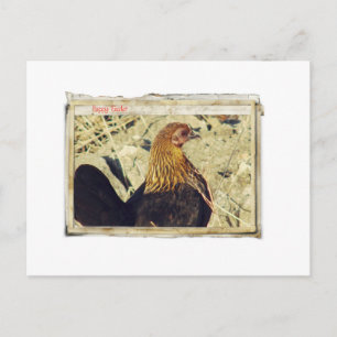 Cartes Pour Fêtes Annuelles Papiers Vintages de Pâques Hen Grunge