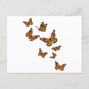 Cartes Pour Fêtes Annuelles Papillons volants - Gardener à papillon Ento