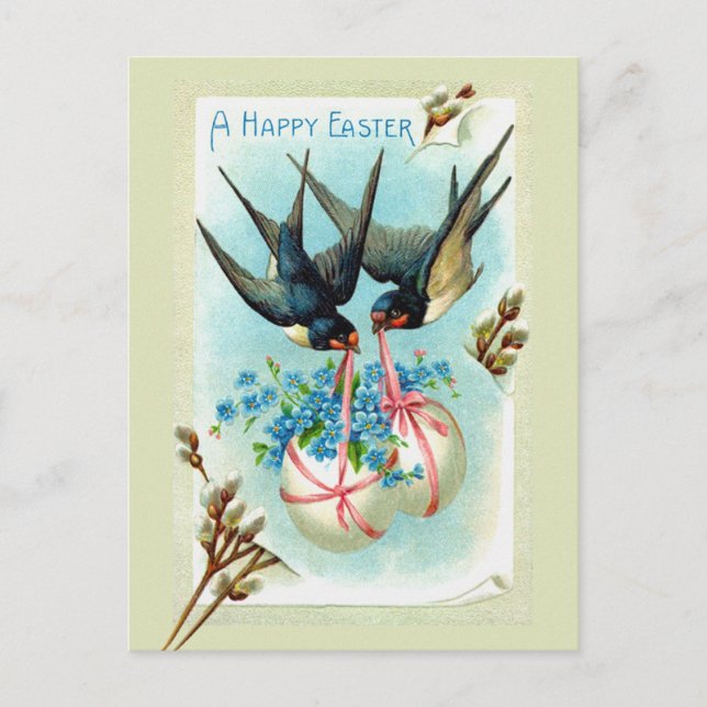 Cartes Pour Fêtes Annuelles Pâques (Devant)
