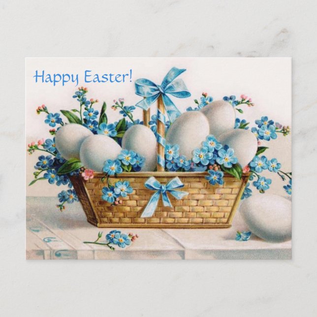 Cartes Pour Fêtes Annuelles Pâques (Devant)