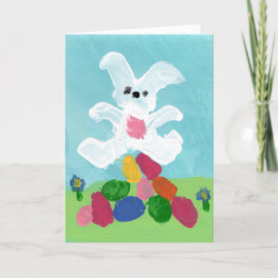 Cartes Pour Fêtes Annuelles Pâques chanceuses