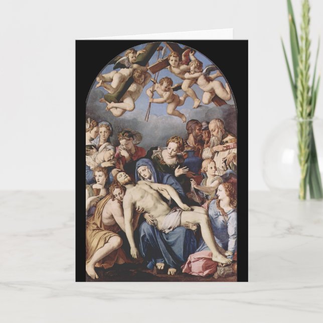 Cartes Pour Fêtes Annuelles pâques de descente (Devant)