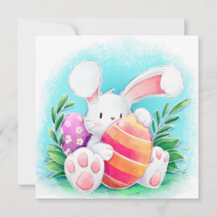 Cartes Pour Fêtes Annuelles Pâques mignonnes