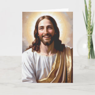 Cartes Pour Fêtes Annuelles Pâques Résurrection religieuse Jésus chrétien