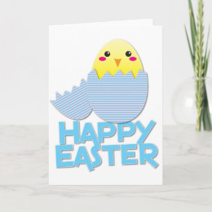 Cartes Pour Fêtes Annuelles pâques super mignonette chick