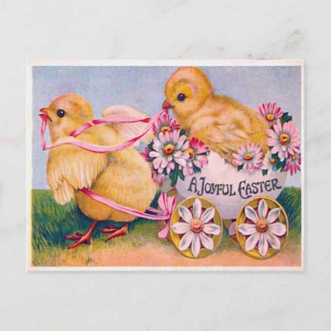 Cartes Pour Fêtes Annuelles Pâques victoriennes (Devant)