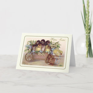 Cartes Pour Fêtes Annuelles Pâques vintage