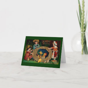 Cartes Pour Fêtes Annuelles Pâques Vintages