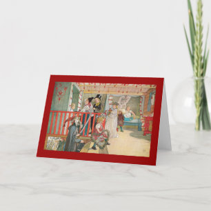 Cartes Pour Fêtes Annuelles Parade de Noël des enfants