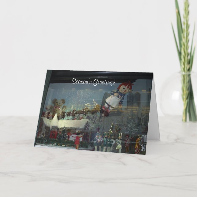 Cartes Pour Fêtes Annuelles Parade de Noël Père Noël (Devant)