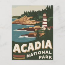 Parc national Acadia Phare Voyage d'art