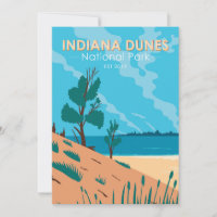 Parc national des dunes d'Indiana Vintage