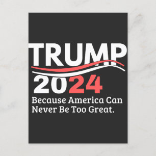 Cartes Pour Fêtes Annuelles pare-chocs trump 2024