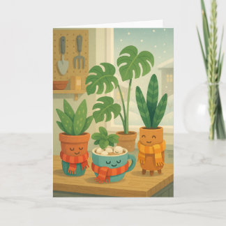 Cartes Pour Fêtes Annuelles Parents de plantes pour les fêtes