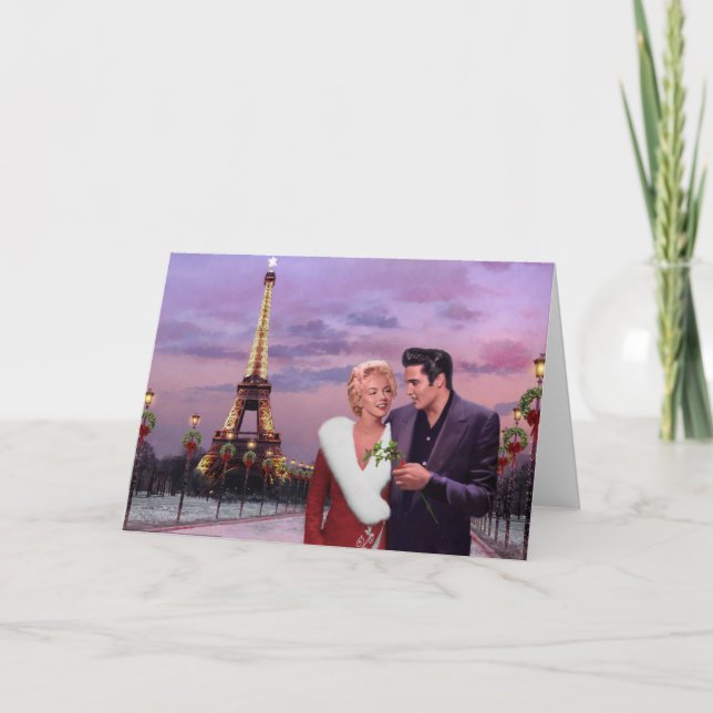 Cartes Pour Fêtes Annuelles Paris (Devant)