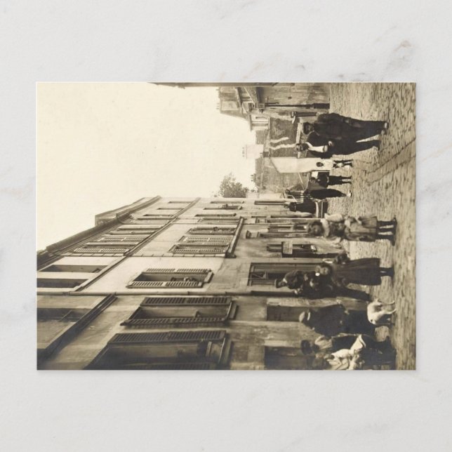 Cartes Pour Fêtes Annuelles Paris 18è impasse Traînée 1904 (Devant)