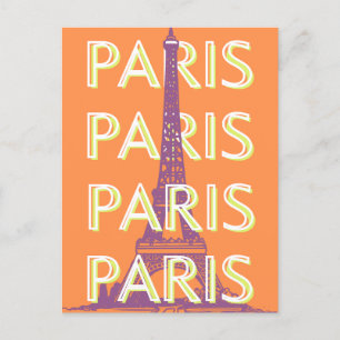Cartes Pour Fêtes Annuelles Paris, Art du voyage, Art du voyage rétro