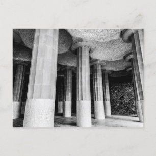 Cartes Pour Fêtes Annuelles Park Güell d'Antonio Gaudi à Barcelone photo récen