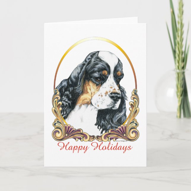 Cartes Pour Fêtes Annuelles Parti Happy Holidays (Devant)