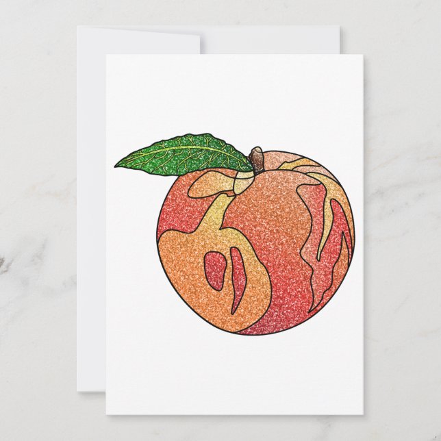 Cartes Pour Fêtes Annuelles Parties scintillant (Devant)