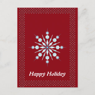Cartes Pour Fêtes Annuelles Parties scintillant simple élégante frontière Floc