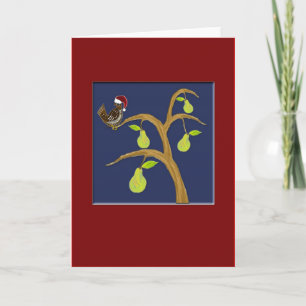 Cartes Pour Fêtes Annuelles Partridge+PearTree5x7