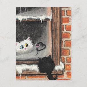 Cartes Pour Fêtes Annuelles Pas de mots nécessaires - Chats Valentine par BiHr