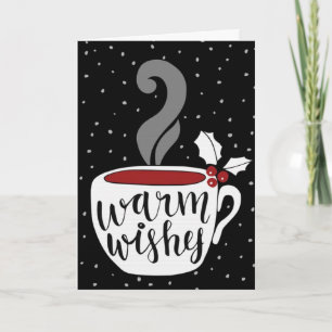 CARTES POUR FÊTES ANNUELLES PASSER NOËL AVEC *VOUS* ME RENDRE *CHAUD*
