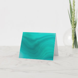 Cartes Pour Fêtes Annuelles Pastel Light Turquoise Nature Abstraite